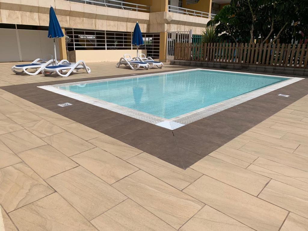 Apartamentos Montemar ปลายา เดล อิงเกลส ภายนอก รูปภาพ
