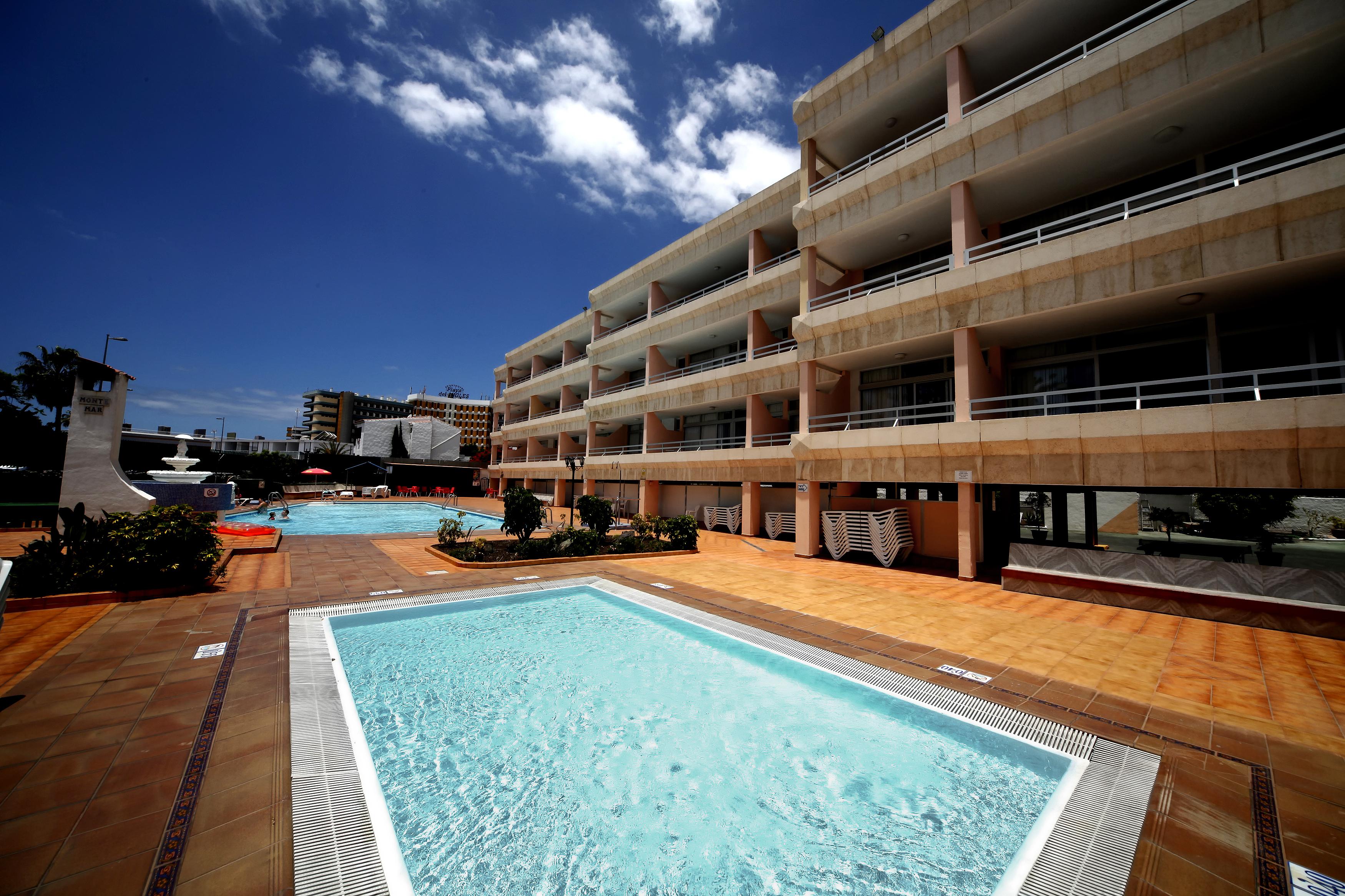 Apartamentos Montemar ปลายา เดล อิงเกลส ภายนอก รูปภาพ